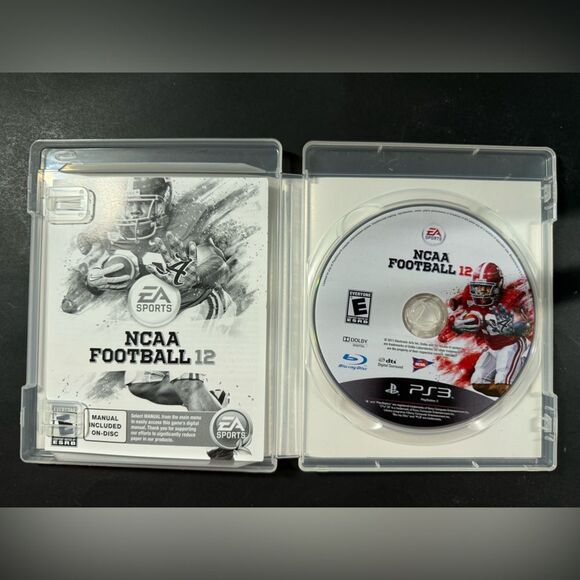 NCAA Football 12 PS3 Playstation 3 - Complete CIB - Picture 2 of 3